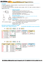 Datasheet ES-4-T1CQ-A5 manufacturer DB Lectro