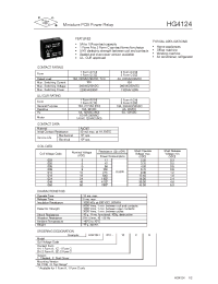 Datasheet HG4124 производства DB Lectro