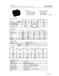 Datasheet HG4138B производства DB Lectro