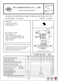 Datasheet B125C5000 manufacturer DCCOM