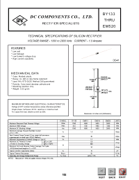 Datasheet BY133 manufacturer DCCOM