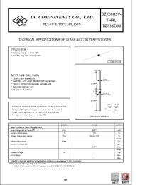 Datasheet BZX55C20 manufacturer DCCOM