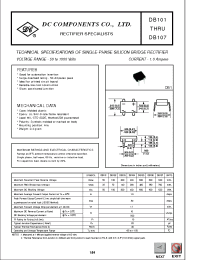 Datasheet DB103 manufacturer DCCOM