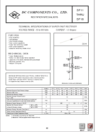 Datasheet SF16 производства DCCOM