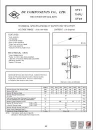 Datasheet SF24 производства DCCOM