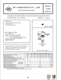 Datasheet SM4002 manufacturer DCCOM