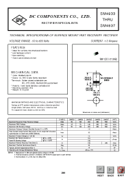 Datasheet SM4935 manufacturer DCCOM