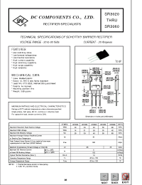 Datasheet SR3060 manufacturer DCCOM