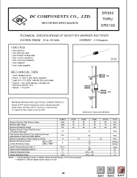 Datasheet SR350 manufacturer DCCOM