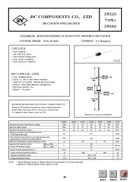 Datasheet SR550 manufacturer DCCOM