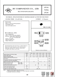 Datasheet UF2J manufacturer DCCOM