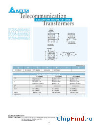 Datasheet DT35-2004AS manufacturer Delta