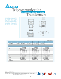 Datasheet DT35-2010T manufacturer Delta