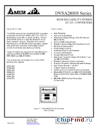 Datasheet DVSA2800S manufacturer Delta