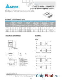 Datasheet LF8412 manufacturer Delta