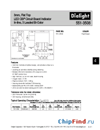 Datasheet 3TD-9869 производства Dialight