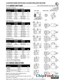 Datasheet 513-0106-001 manufacturer Dialight