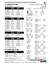 Datasheet 513-1706-001 manufacturer Dialight