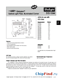 Datasheet 515-1044 manufacturer Dialight