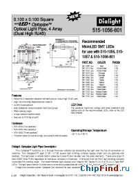 Datasheet 515-1056-801 manufacturer Dialight
