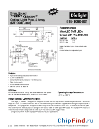 Datasheet 515-1090-801 manufacturer Dialight