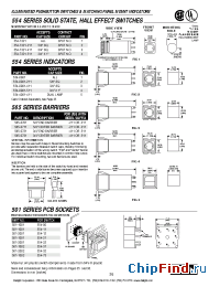 Datasheet 554-0001 manufacturer Dialight