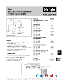 Datasheet 561-0104-050 manufacturer Dialight