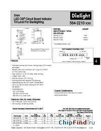 Datasheet 564-2210-111 manufacturer Dialight
