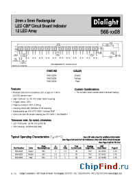 Datasheet 566-0208 manufacturer Dialight