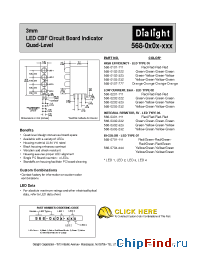 Datasheet 568-0X0X-XXX manufacturer Dialight