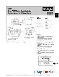 Datasheet 591-2001-007 manufacturer Dialight