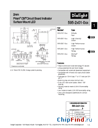 Datasheet 595-2101-002 manufacturer Dialight