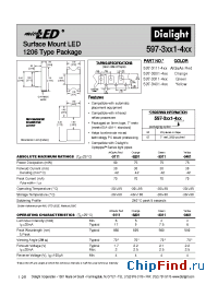Datasheet 597-3111-407 manufacturer Dialight