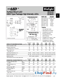 Datasheet 597-3212-407 manufacturer Dialight