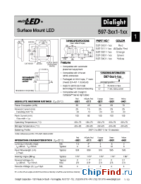 Datasheet 597-3301-102 manufacturer Dialight