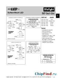 Datasheet 597-3301-202 manufacturer Dialight