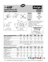 Datasheet 597-5112-407 manufacturer Dialight