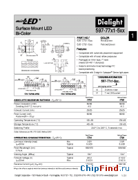 Datasheet 597-7701-507 manufacturer Dialight