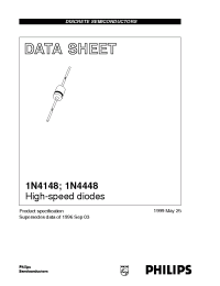 Datasheet 1N4448/A52R manufacturer Diodes