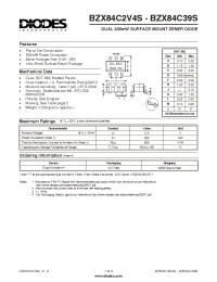 Datasheet BZX84C13S manufacturer Diodes