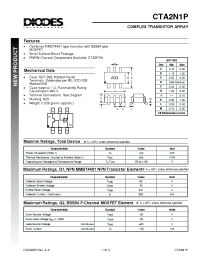 Datasheet CTA2N1P-7 производства Diodes