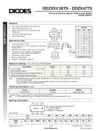 Datasheet DDZX33TS manufacturer Diodes