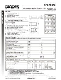 Datasheet DFLS230L производства Diodes