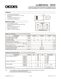 Datasheet LLD101B manufacturer Diodes