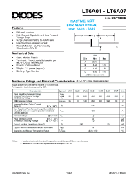 Datasheet LT6A02 производства Diodes