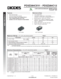 Datasheet PD3Z284C12 производства Diodes