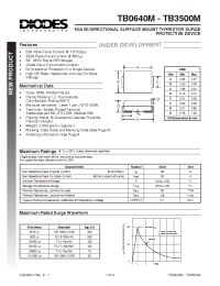 Datasheet TB1300M manufacturer Diodes