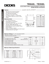 Datasheet TB2600L-13 manufacturer Diodes