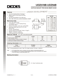 Datasheet UDZ10B manufacturer Diodes