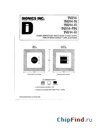 Datasheet 1N914-RN manufacturer Dionics